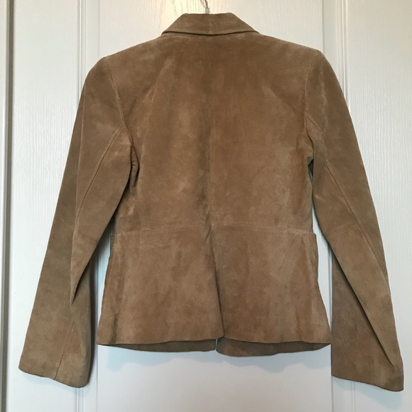 LOFT Suede Leather Jacket - Picture 2 of 7